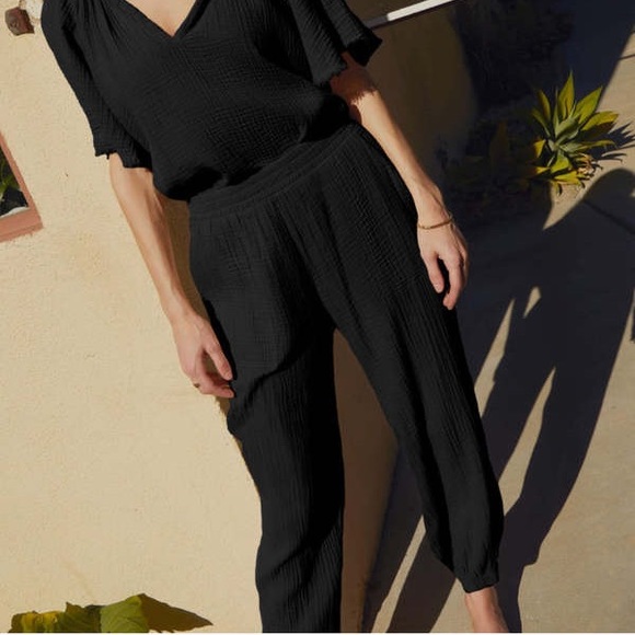 Nation LTD Gauze Lounge Pant - Picture 1 of 9